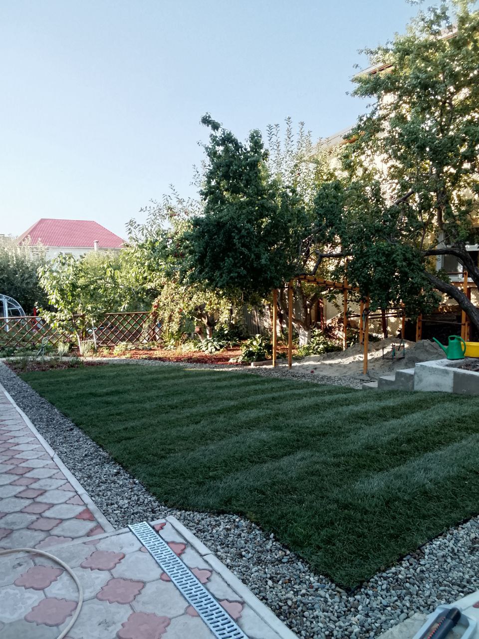 Реконструкция сада